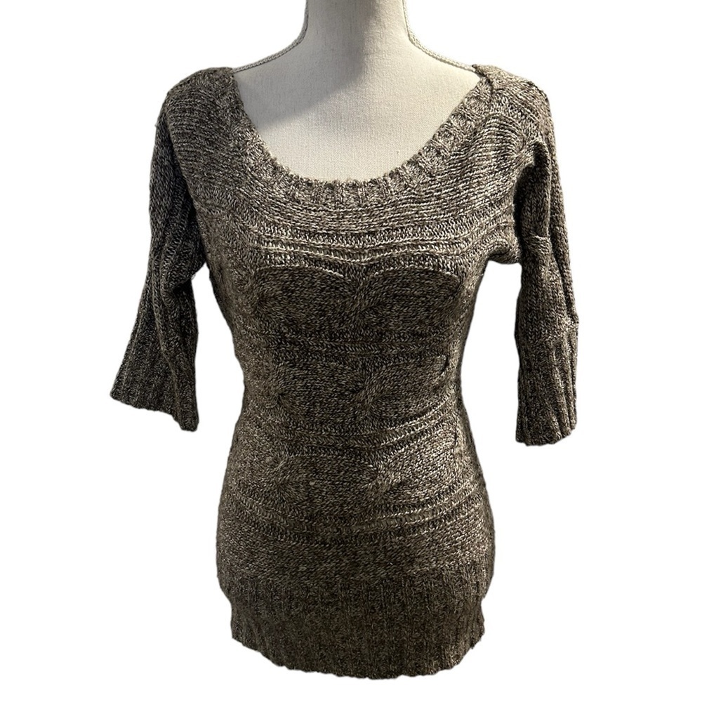 {American Rag} Cie 3/4 Sleeve Sweater